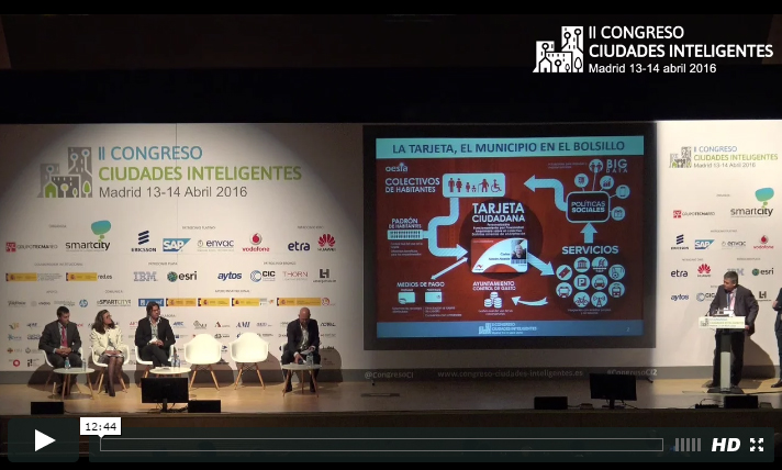 KeySmartCity, Ayuntamiento de Zaragoza y OESIA en el II Congreso de Ciudades Inteligentes. Video.