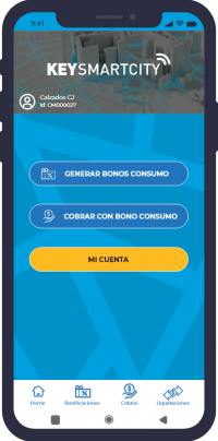 App KeySmartCity para comercios