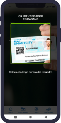 Leer QR tarjeta ciudadana